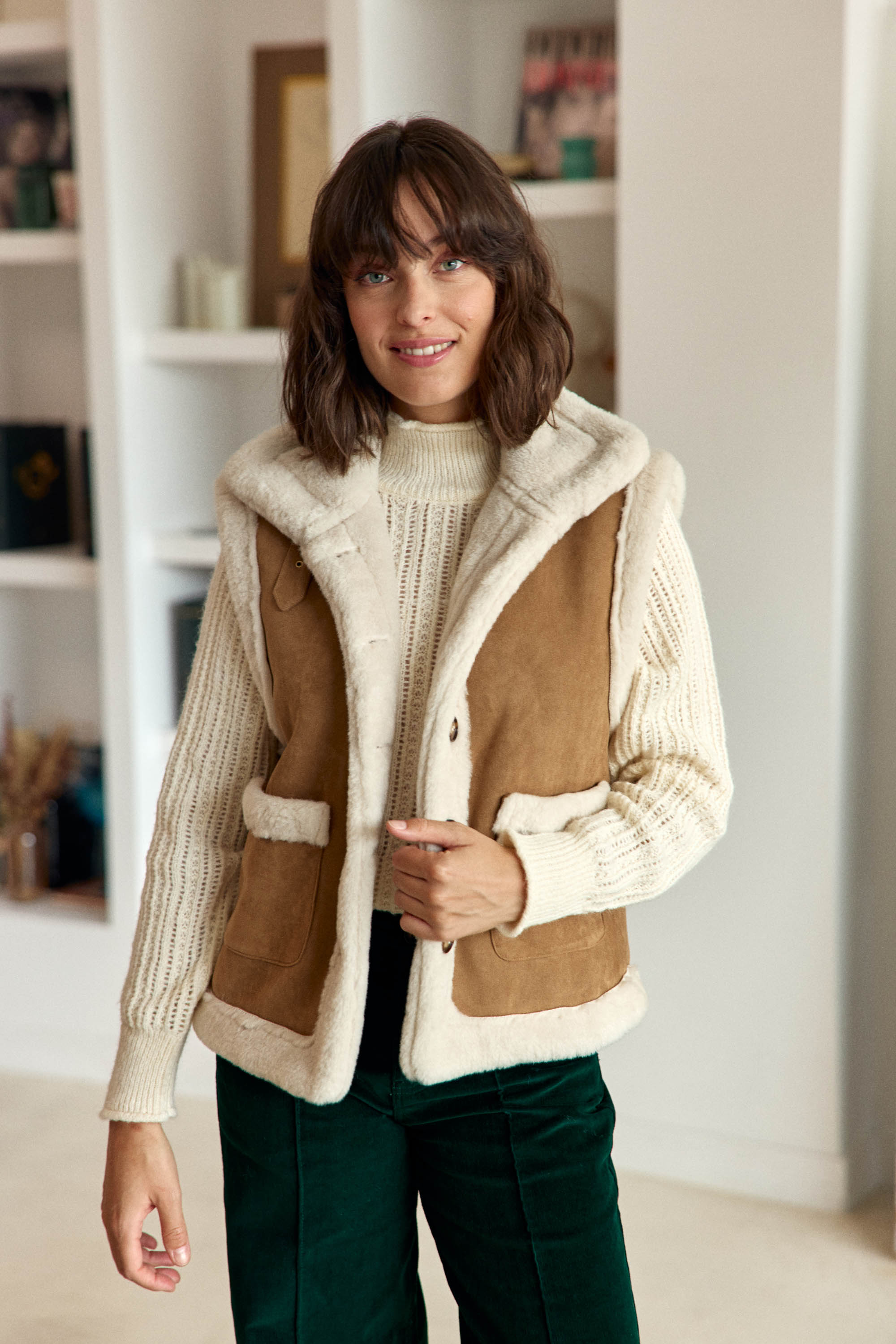 Veste camel - Vonnie