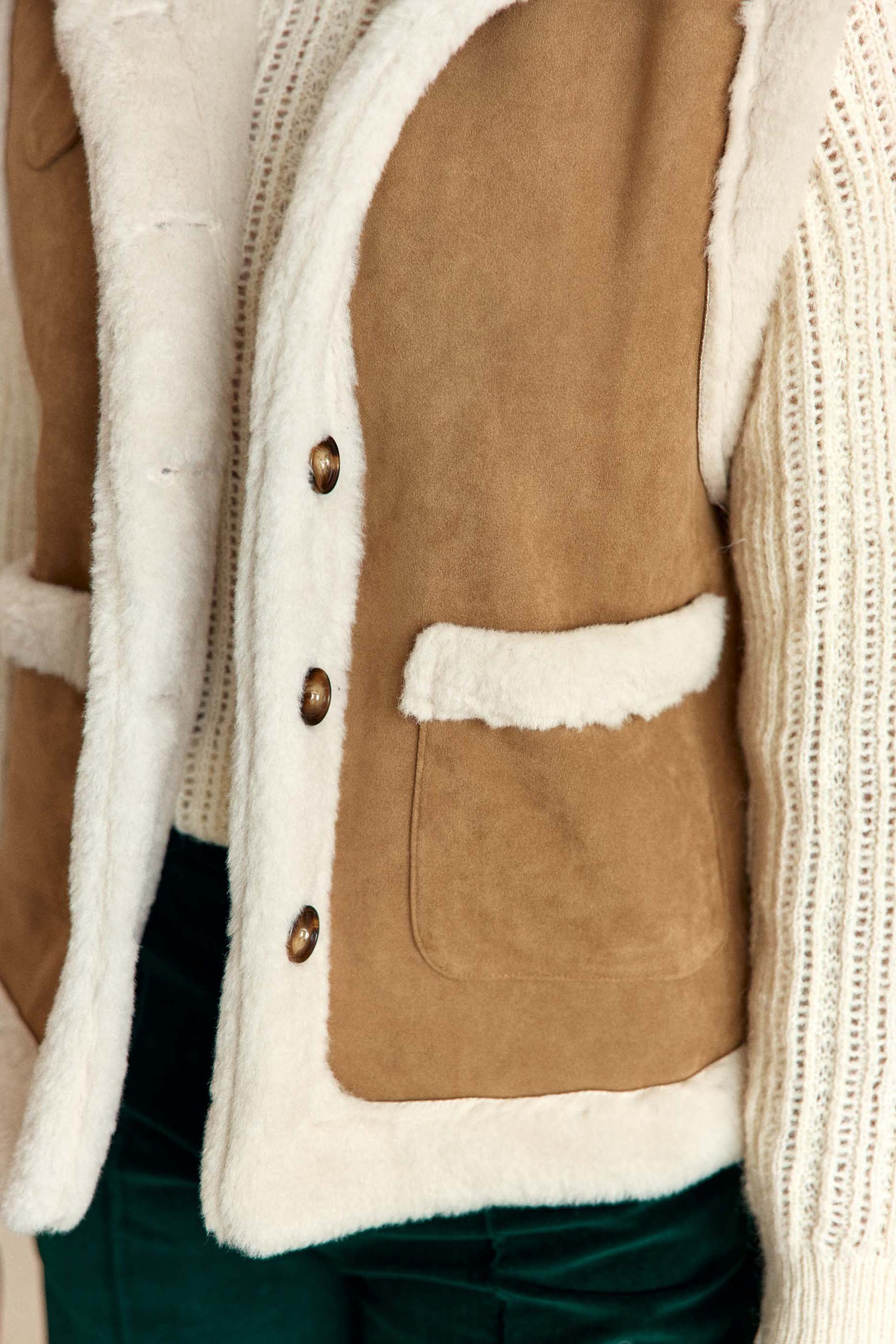 Veste camel - Vonnie